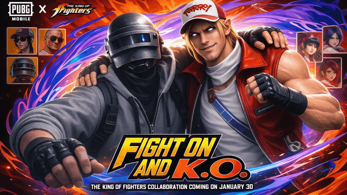 Mau Skin PUBG MOBILE x King of Fighters? Pilih Caramu Ikut Jalur atau Lagi Lucky!