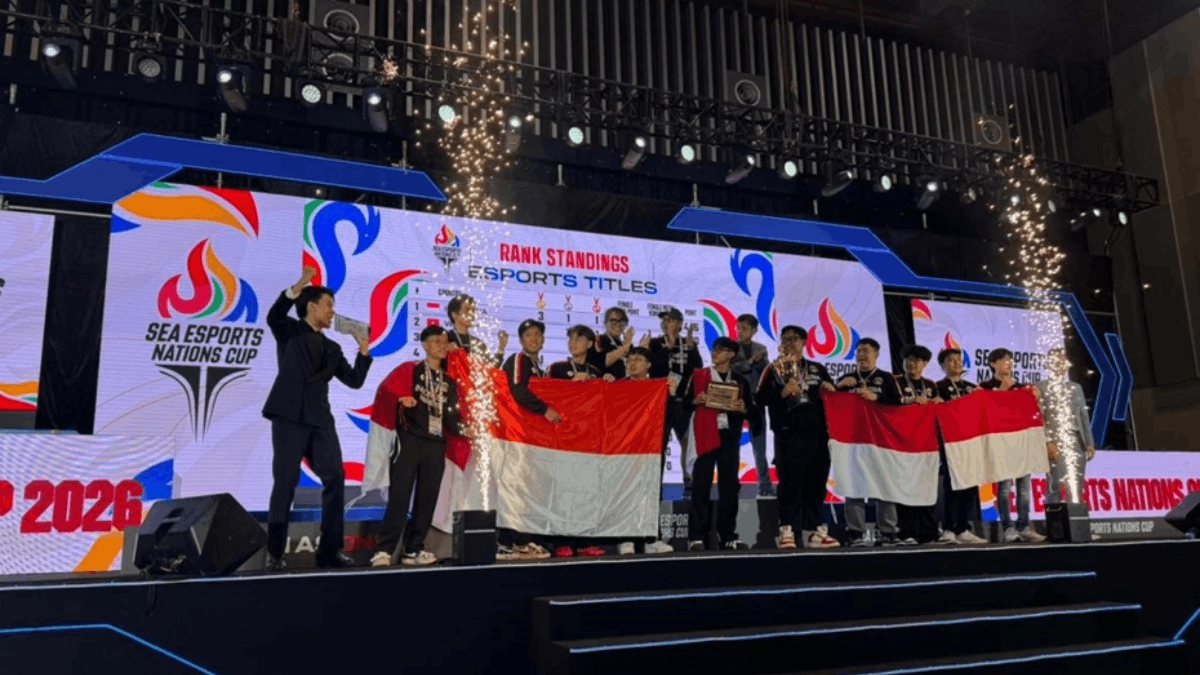 Indonesia Cetak Sejarah! Juara Umum Perdana SEA Esports Nations Cup 2026