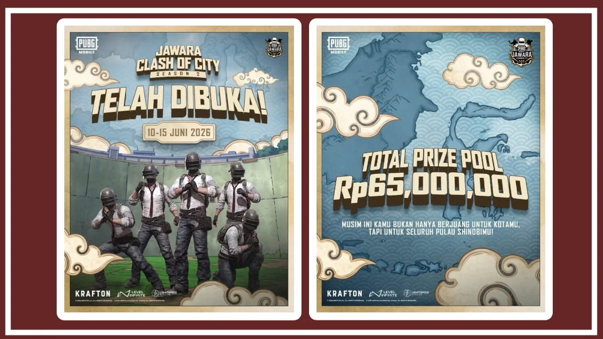 Mabar Bisa Jadi Jalan ke PMNC! JAWARA Clash of City Season 2 Resmi Dibuka!