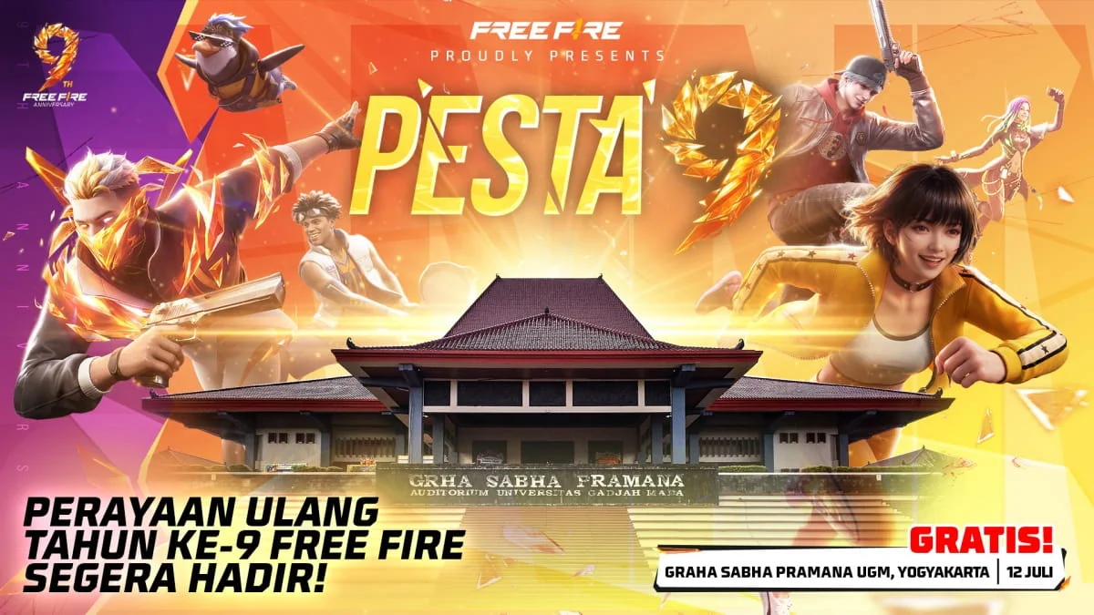 12 Tim Terbaik Berebut Gelar FFNS 2026 Fall, Pesta 9 Free Fire Siapkan Hadiah Motor hingga Laptop