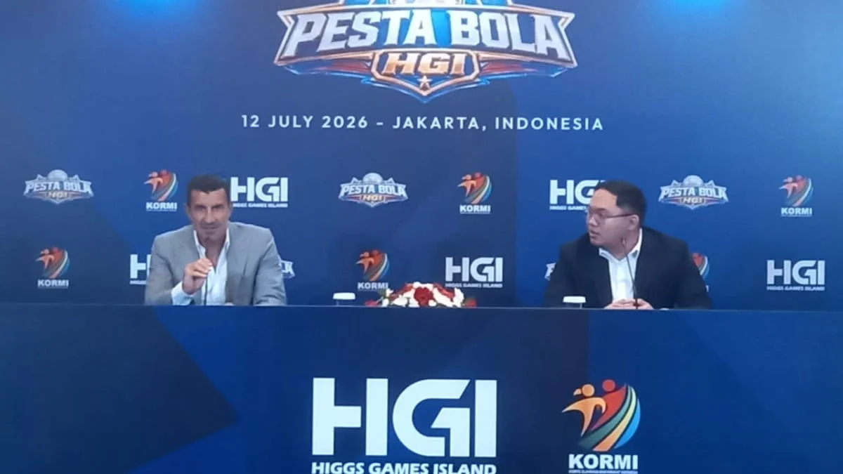 Legenda Portugal Luís Figo Antusias Hadir di Pesta Bola HGI 2026 Bersama KORMINAS