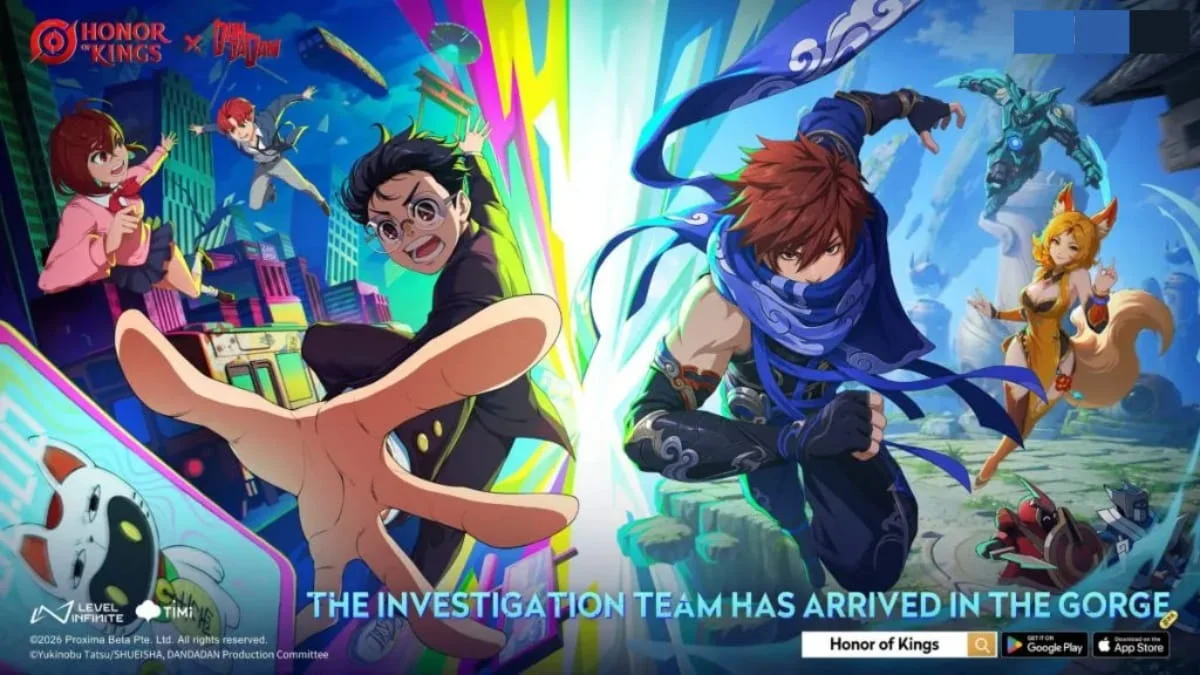Kolaborasi Honor of Kings x Dan Da Dan Dimulai Agustus, Simak Skin Eksklusif dan Event Gratisnya