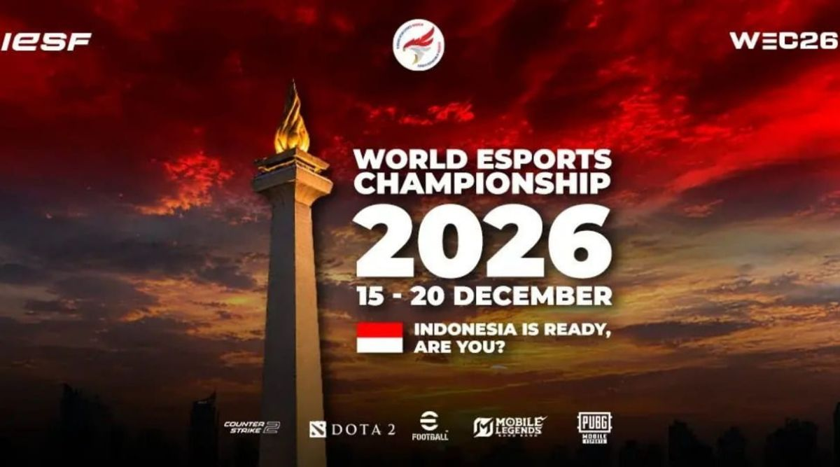 Indonesia Jadi Tuan Rumah WEC26, Ini 7 Game yang Dipertandingkan Desember 2026